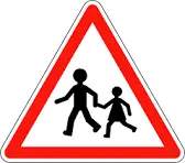 panneau école